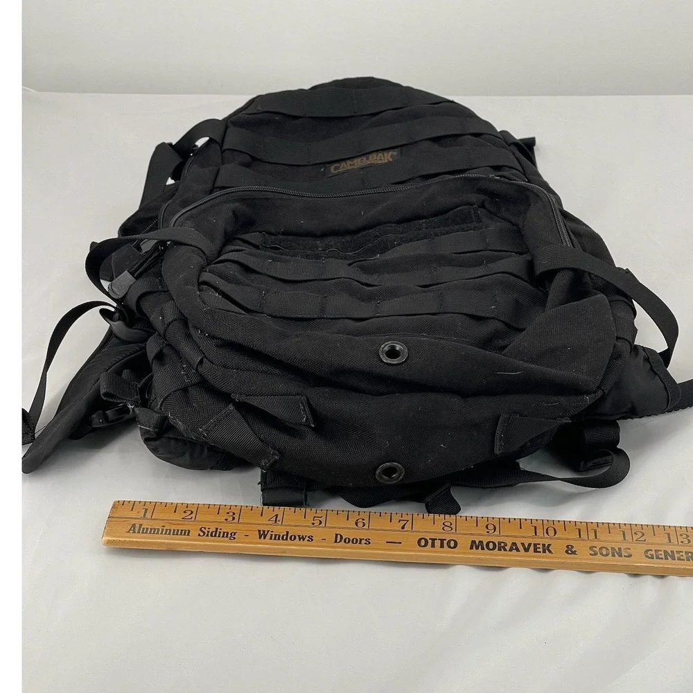 CamelBak HAWG Tactical Hydration Backpack Black MOLLE 3L Bladder Military Pack